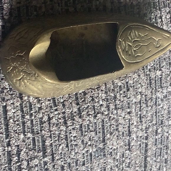 Vintage brass ashtray/India - Picture 1 of 3